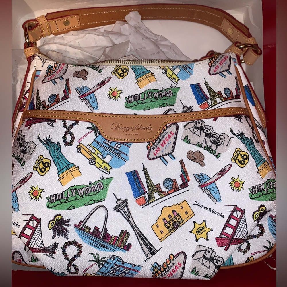 Dooney & Bourke Hollywood Americana Hobo Bag